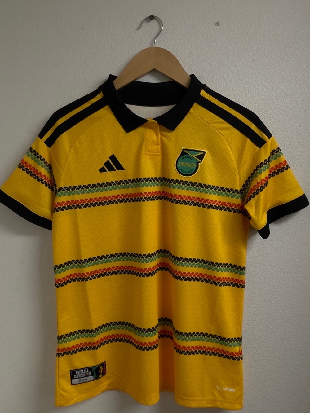 Adidas Jamaica Bob Marley Reggae Girlz Soccer Jersey Women’s